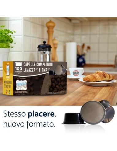 Toda Caffe FIRMA DEK - Cartone 100 Capsule compatibili Lavazza Firma