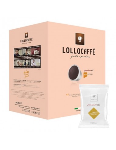 LOLLO CAFFE Passione Più ORO Cartone 100 capsule Uno System