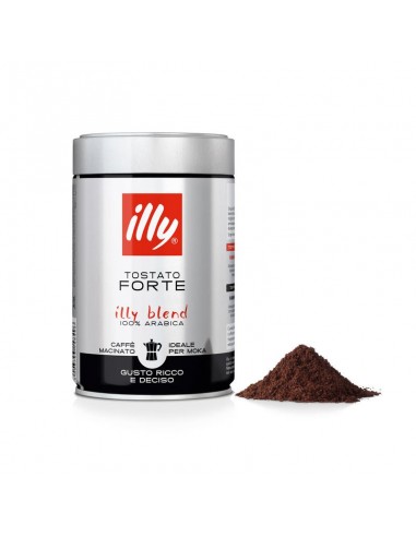 ILLY CAFFE MACINATO MOKA Tostato FORTE 250 grammi