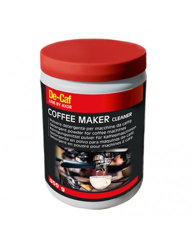 DE-CAF COFFE MAKER CLEANER Polvere Detergente Macchine da Caffè Barattolo da 900 Grammi