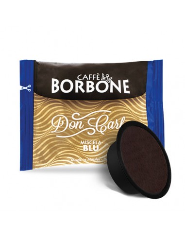 CAFFE BORBONE Don Carlo BLU Cartone 100 capsule Modo Mio