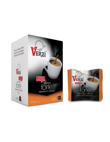 CAFFE VERZI Nespresso MISCELA FORTE - Cartone 50 Capsule