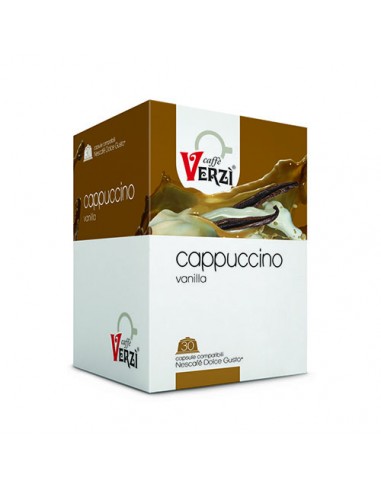 CAFFE VERZI DOLCE GUSTO CAPPUCCINO VANILLE - Cartone 30 Capsule incartate singole