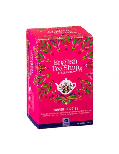 ENGLISH TEA SHOP SUPER BERRIES Astuccio 20 filtri da 40 g