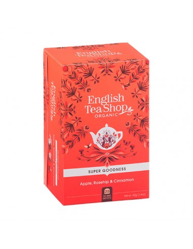 ENGLISH TEA SHOP APPLE ROSEHIP & CINNAMON Astuccio 20 filtri BIO da 35 g