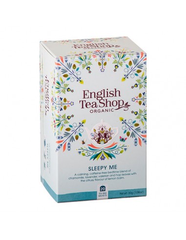 ENGLISH TEA SHOP SLEEPY ME Astuccio 20 filtri BIO da 30 g