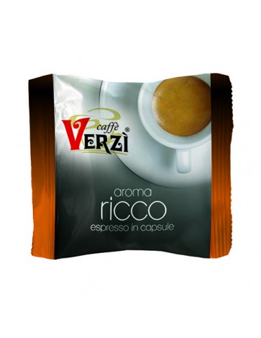 CAFFE VERZI FIORLUI Miscela RICCO - Cartone 100 Capsule