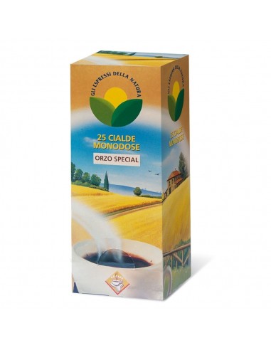 CAFFE MOLINARI Espressi Natura ORZO BAR Special Blister 25 Cialde Ese 44