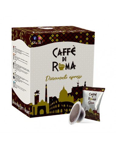 CAFFE DI ROMA BIALETTI GIOVE Cartone 100 Capsule Compatibile ALLUMINIO