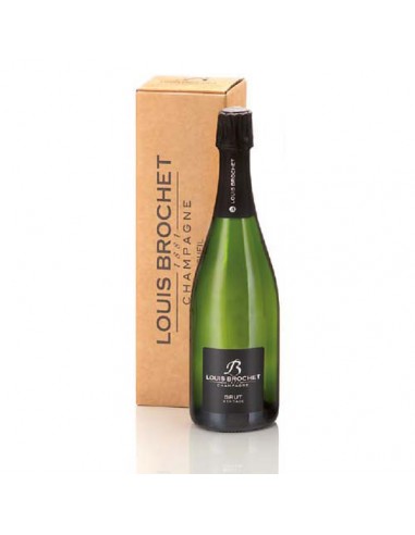 LOUIS BROCHET Champagne Brut  - Bottiglia 0,75 Lt con Astuccio