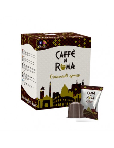 CAFFE DI ROMA Nespresso GIOVE Cartone 50 Capsule