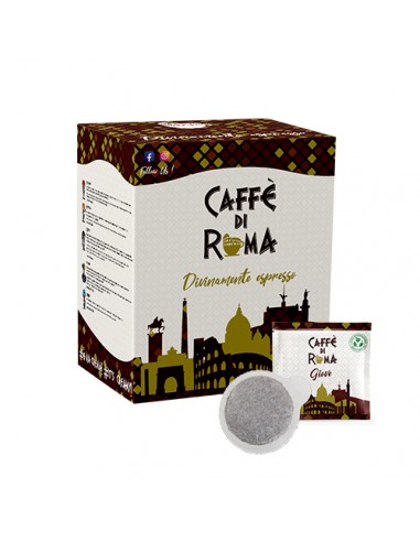 CAFFE DI ROMA CIALDA GIOVE Cartone 50 Cialde compostabili Ese 44