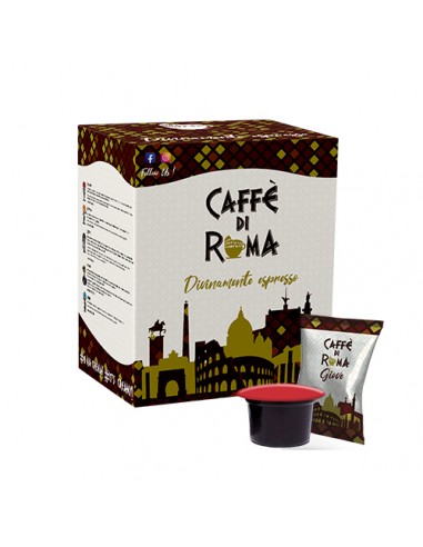 CAFFE DI ROMA GIOVE FIORLUI AROMA VERO Cartone 50 Capsule Compatibili