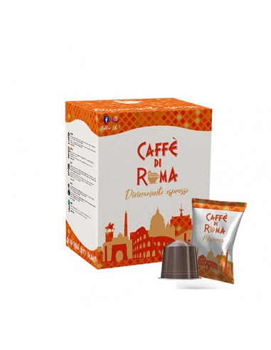 CAFFE DI ROMA Nespresso MINERVA Cartone 50 Capsule