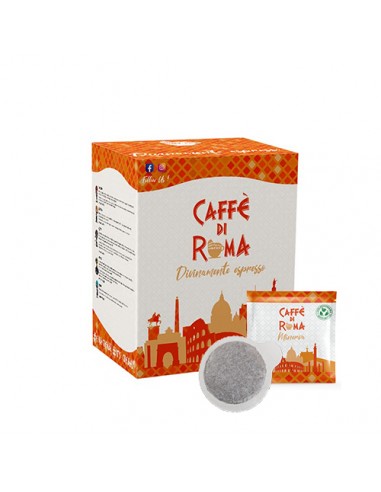 CAFFE DI ROMA CIALDA MINERVA Cartone 50 Cialde compostabili Ese 44