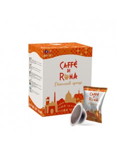 CAFFE DI ROMA BIALETTI MINERVA CREMA BAR - Cartone 50 Capsule Compatibili Alluminio
