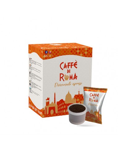 CAFFE DI ROMA UNO SYSTEM MINERVA - CARTONE 50 Capsule compatibili UNO SYSTEM