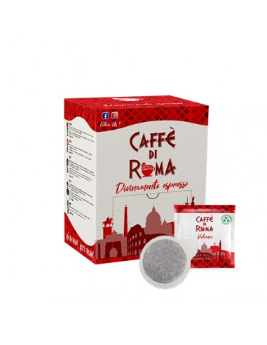CAFFE DI ROMA CIALDA VULCANO Cartone 50 Cialde Ese 44