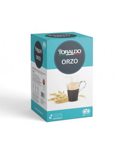 CAFFE TORALDO CIALDA ORZO - Astuccio 18 cialde Ese 44