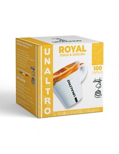 UNALTRO CAFFE NESPRESSO ROYAL - CARTONE 50 Capsule