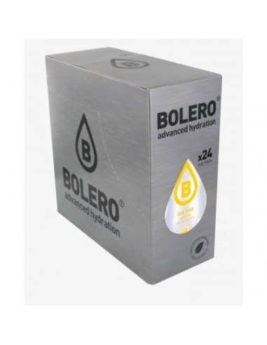 BOLERO DRINK ICE TEA LEMON - BOX 24 Bustine da 9 Grammi al Te Limone