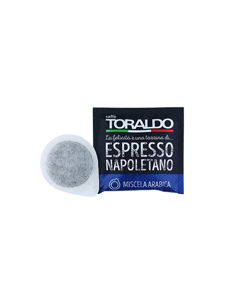 CAFFE TORALDO Cialda Miscela Arabica Cartone 150 Cialde diametro 44