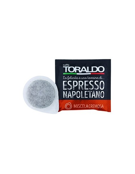 CAFFE TORALDO Cialda CREMOSA Cartone 150 Cialde diametro 44