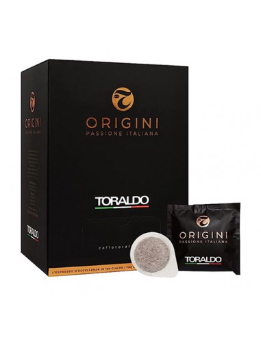 CAFFE TORALDO Cialda ORIGINI - Cartone 150 Cialde diametro 44