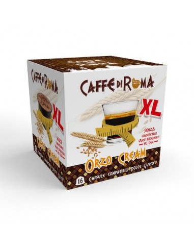 CAFFE DI ROMA DOLCE GUSTO ORZO CREAM XL - Astuccio da 16 capsule