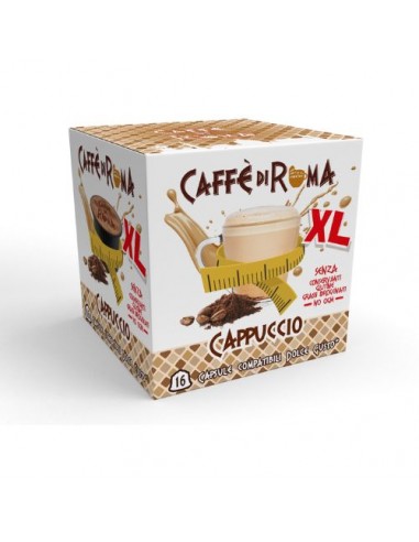 CAFFE DI ROMA DOLCE GUSTO CAPPUCCIO XL - Astuccio da 16 capsule
