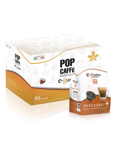 POP CAFFE EGUSTO NOCCIOLINO - Cartone...