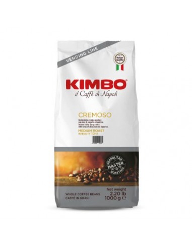 KIMBO CAFFE IN GRANI CREMOSO - Busta da 1 Kg